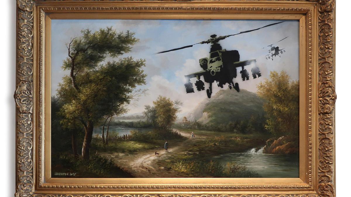 'Vandalised Oils (Choppers)', una de las obras que salen a subasta.