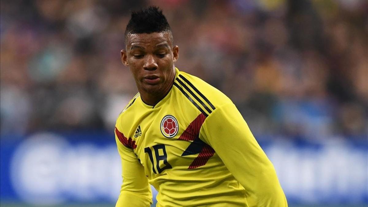 Fabra durante el Colombia-Francia