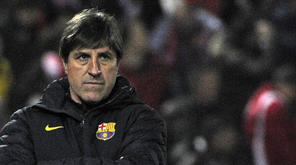 El tècnic blaugrana analitza el partit contra el Granada.