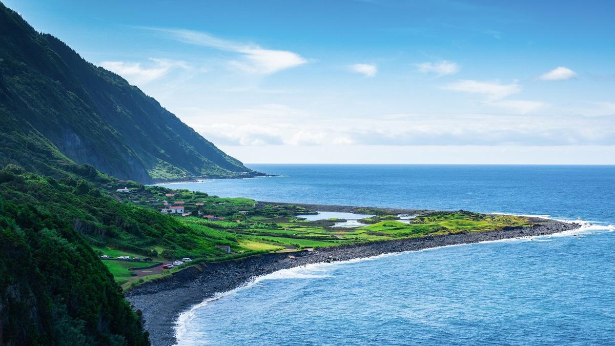 Azores, volcan, San Jorge