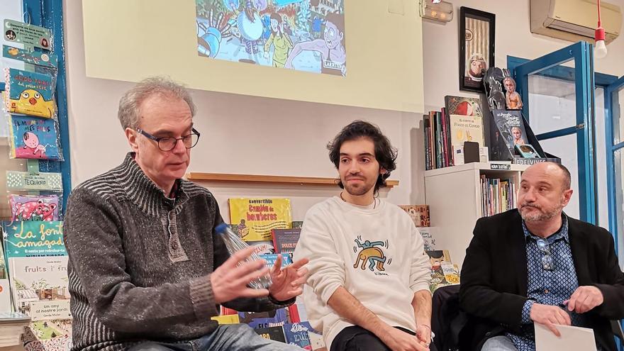 Roig, Sala i Casals, en un moment de la presentació a Figueres.