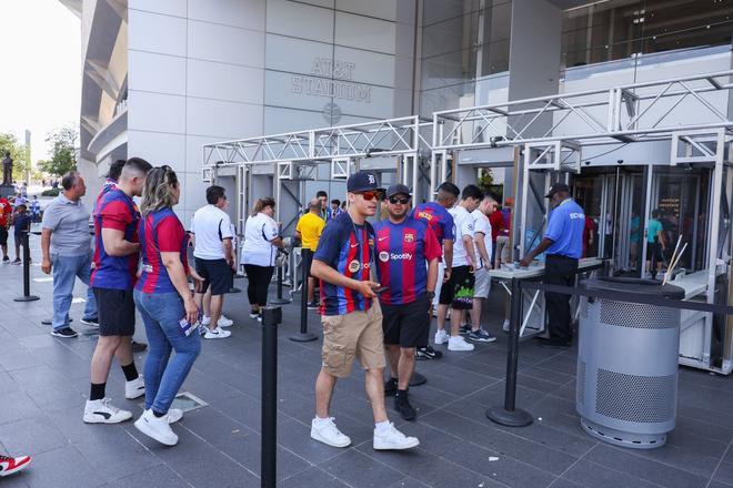 Todo lo que no se ha visto del clásico Barça - Madrid en Dallas