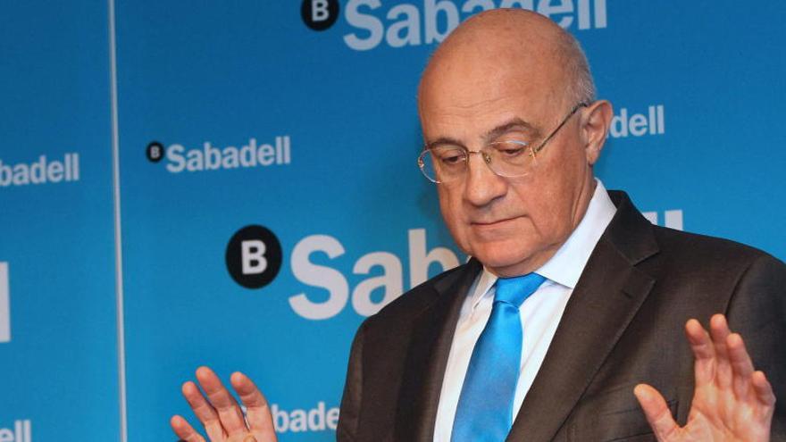 Josep Oliu, presidente del Sabadell.