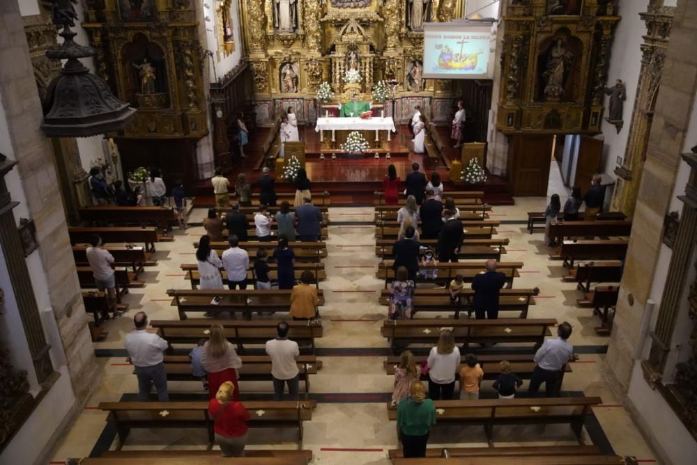 Nueva normalidad en Zamora | Los niños celebran la Primera Comunión en el primer día sin estado de alarma