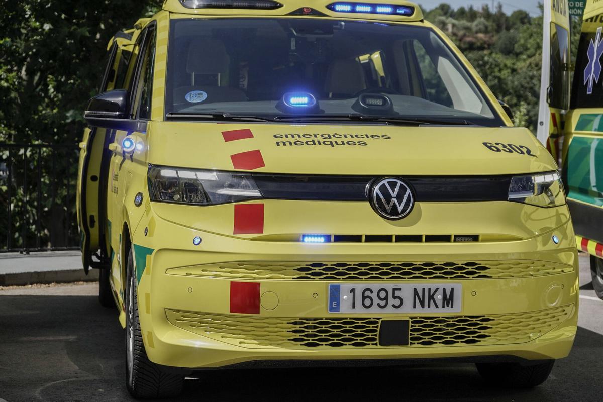 Presentació dels nous models d'ambulàncies a Manresa