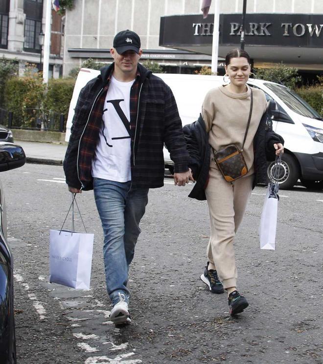 Channing Tatum y Jessie J, juntos de compras en Londres