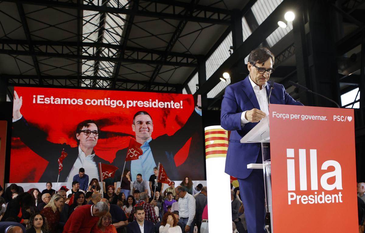 La decisión de Pedro Sánchez monopoliza el inicio de la campaña catalana