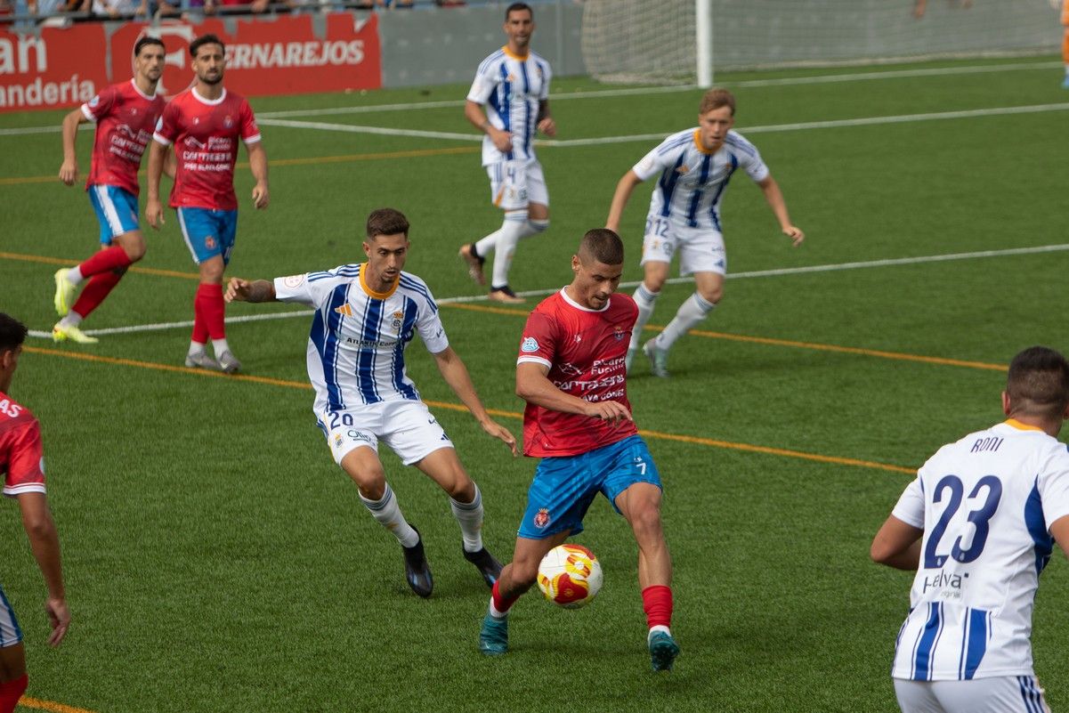 Las mejores imágenes de la Deportiva Minera frente al Recreativo de Huelva