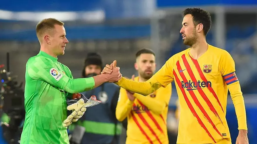 El 1x1 de los jugadores del Barça contra el Alavés