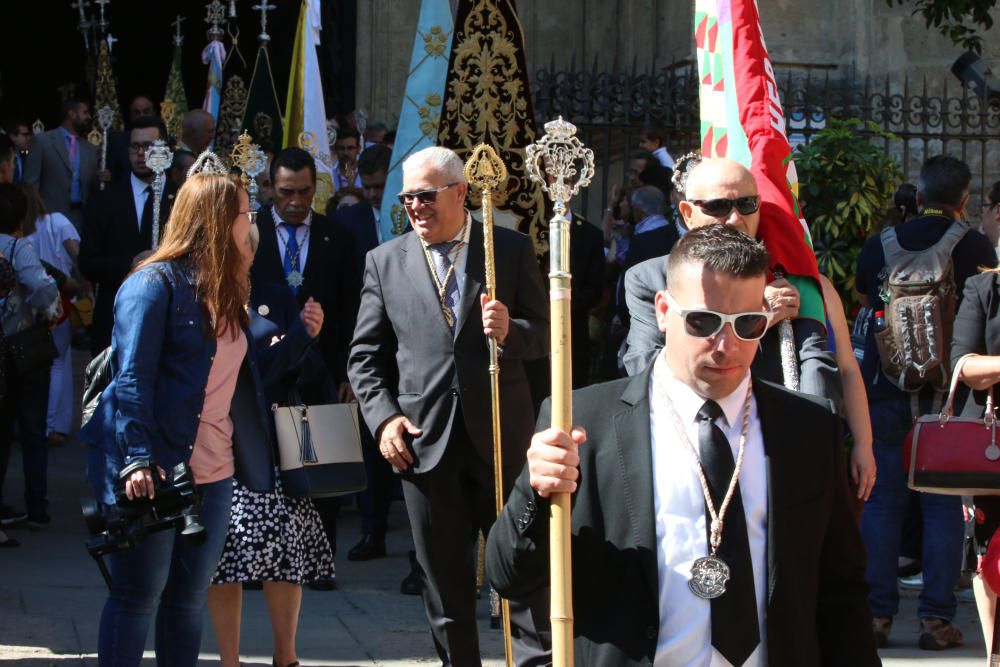 Procesión del Corpus en Málaga de 2018