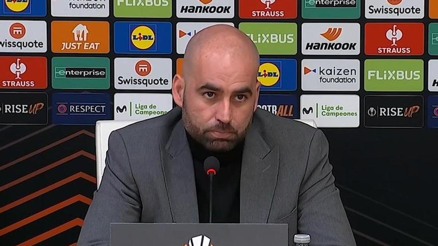 Giráldez: "Hay que darle valor a estar ahí"