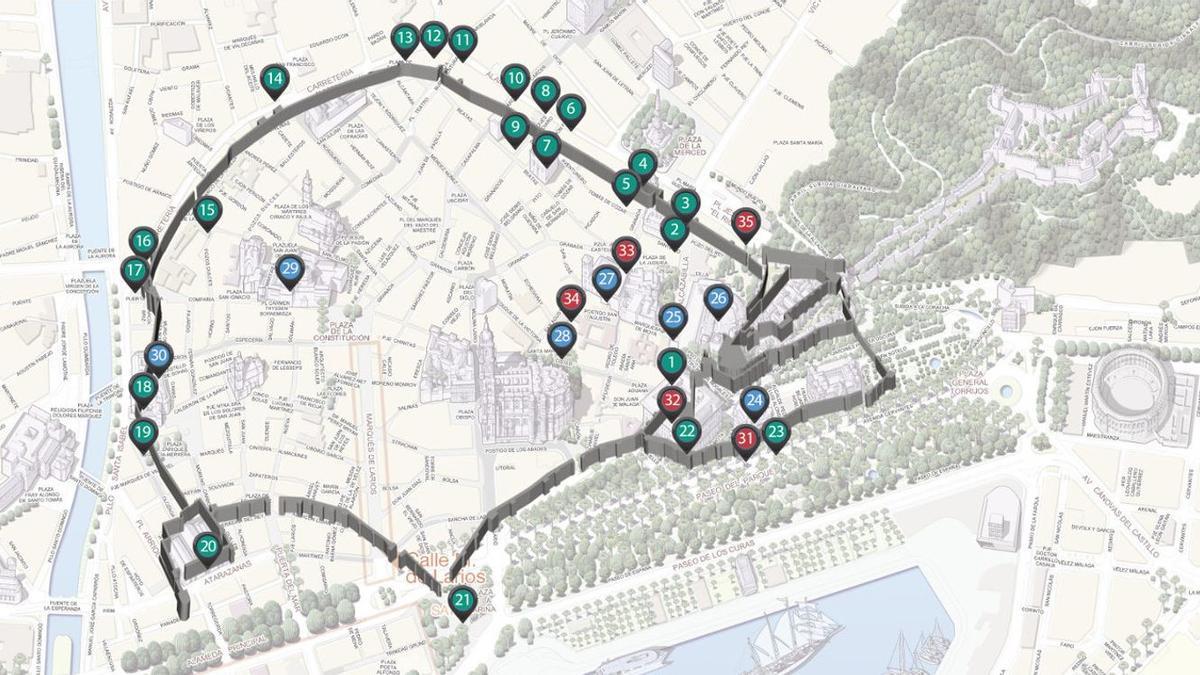 Vista de la nueva web municipal sobre patrimonio arqueológico.