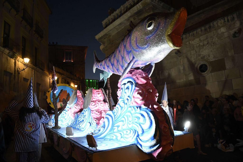 Las mejores imágenes del desfile de la llegada de la Sardina a Murcia