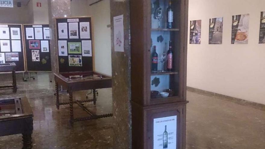 Exposición &quot;O viño e a viña en Galicia&quot; en la Biblioteca Pública