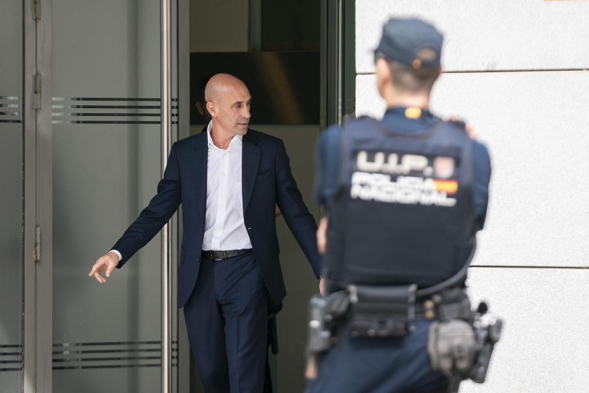 El expresidente de la Real Federación Española de Fútbol (RFEF), Luis Rubiales