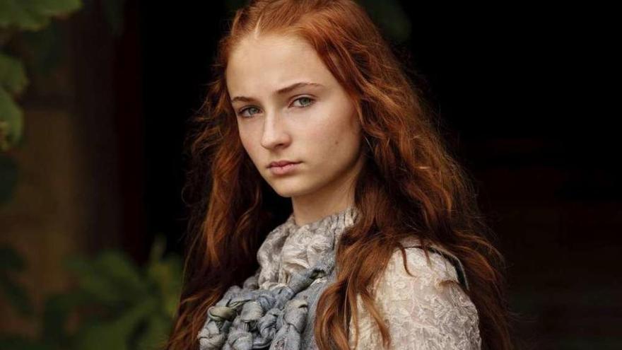 La actriz británica Sophie Turner, como Sansa Stark en &#039;Juego de Tronos&#039;.