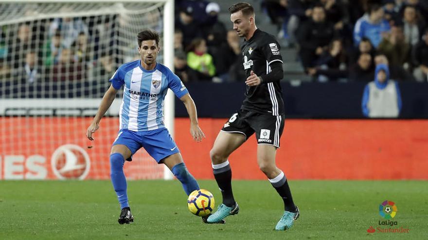 Adrián, durante el partido contra el Betis