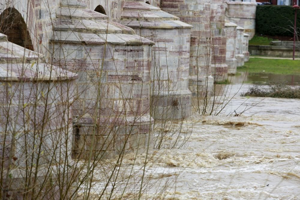 Alerta en Castilla y León por la crecida de ríos