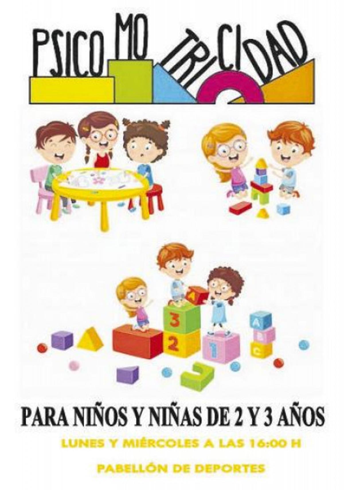 El consistorio impulsa la psicomotridad para niños