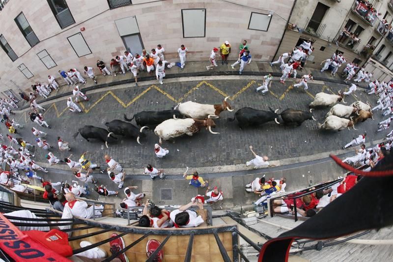 Primer encierro de los Sanfermines 2019