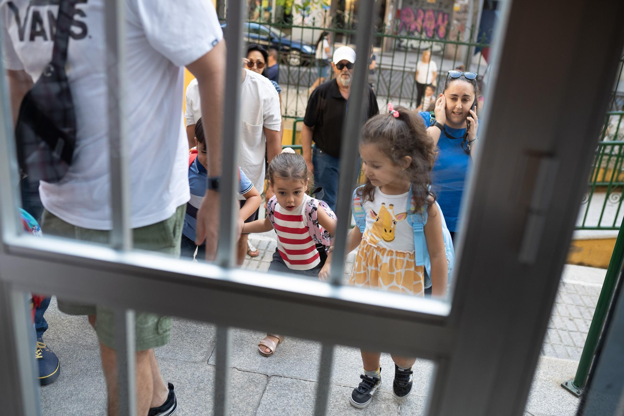 GALERÍA | Así han vivido lo más pequeños la vuelta al colegio en Zamora