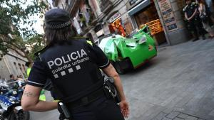 Agente de la Guardia Urbana de Barcelona.