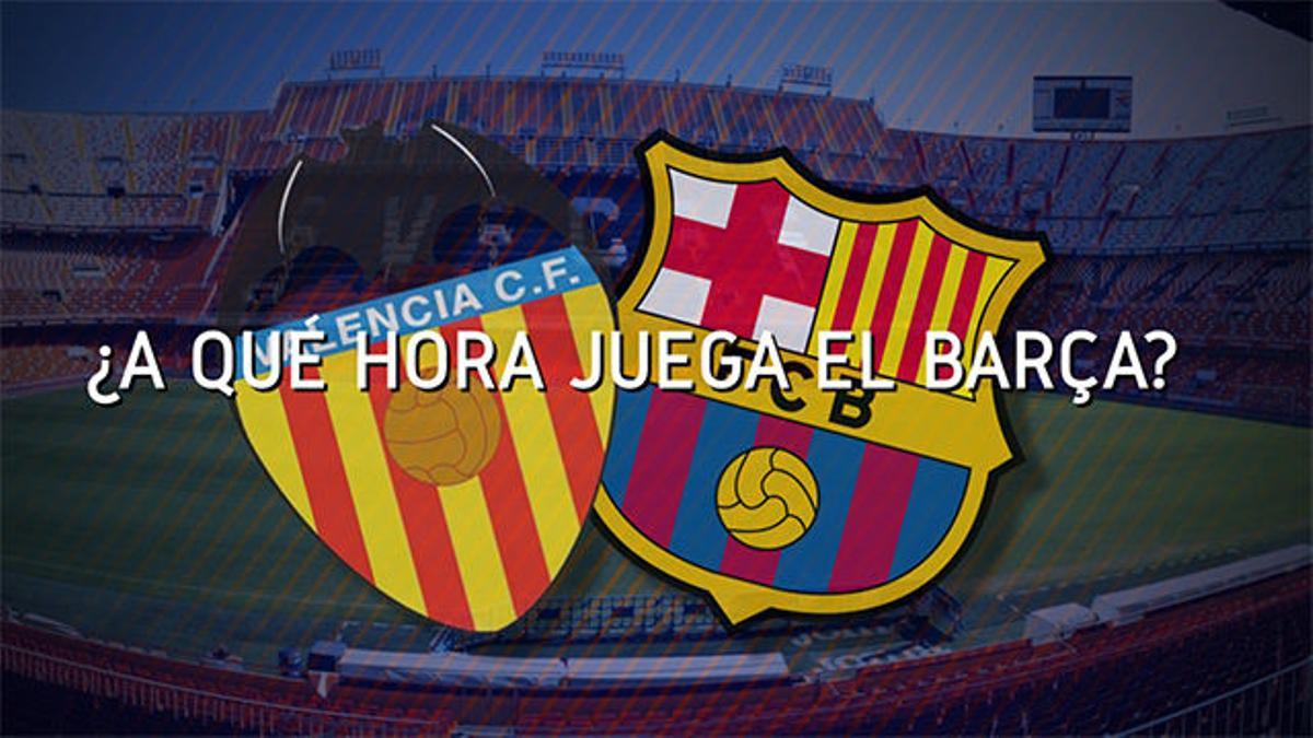 Horario y dónde ver el Valencia - Barcelona de la Jornada 21 de LaLiga Santander 2019 - 2020