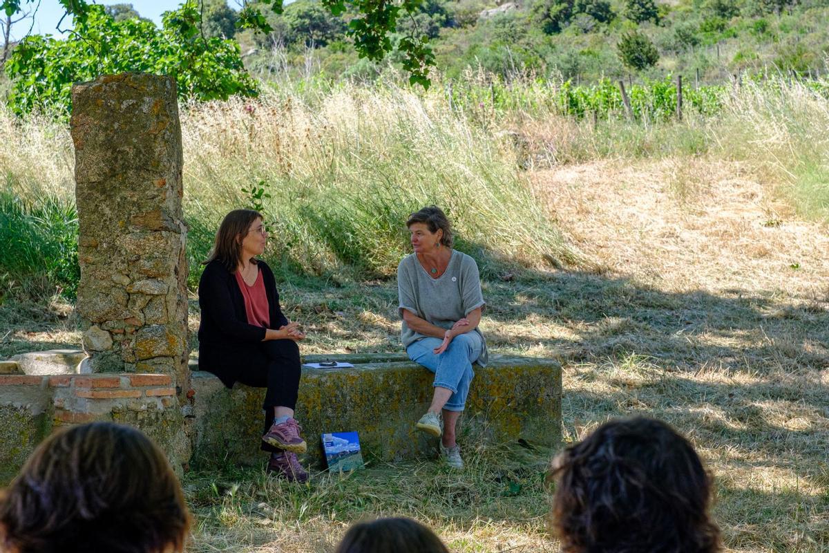 Les dues autores del llibre.