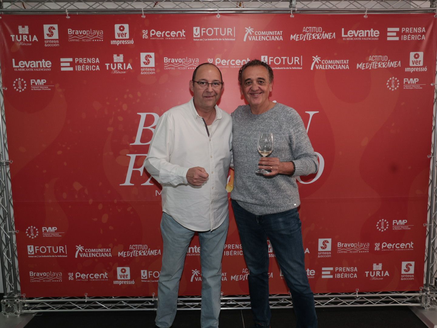 El balcón fallero de Levante-EMV del 13 de marzo, en imágenes