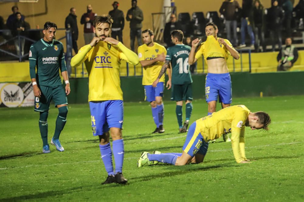 El Orihuela roza la hazaña ante el Villarreal