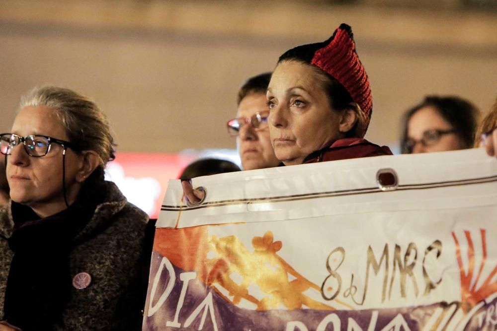 Manifestación por el Día de la Mujer Trabajadora en Palma