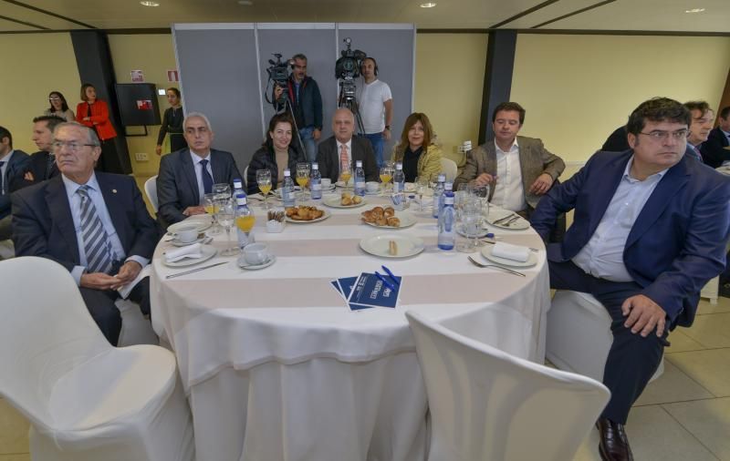 28/0172019 LAS PALMAS DE GRAN CANARIA. Foro Prensa Ibérica con la Consejera de Hacienda del Gobierno de Canaria, Rosa Dávila. FOTO: J. PÉREZ CURBELO  | 28/01/2019 | Fotógrafo: José Pérez Curbelo