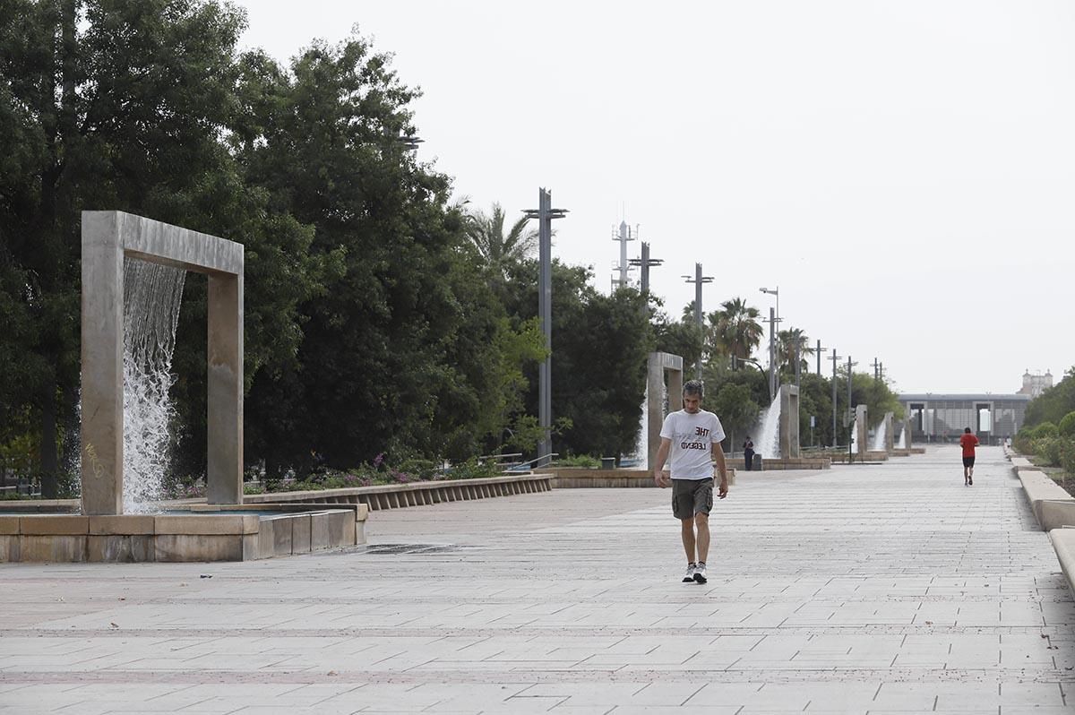 Córdoba vacía en el puente de agosto