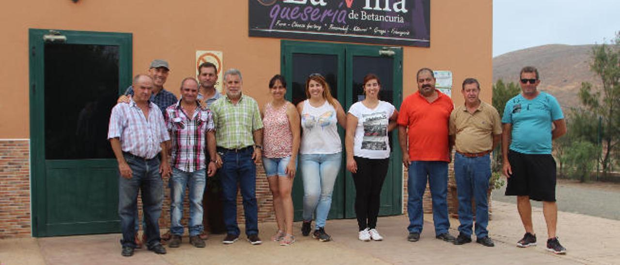 Los ganaderos de Tejeda se alían con Fuerteventura para mejorar sus quesos