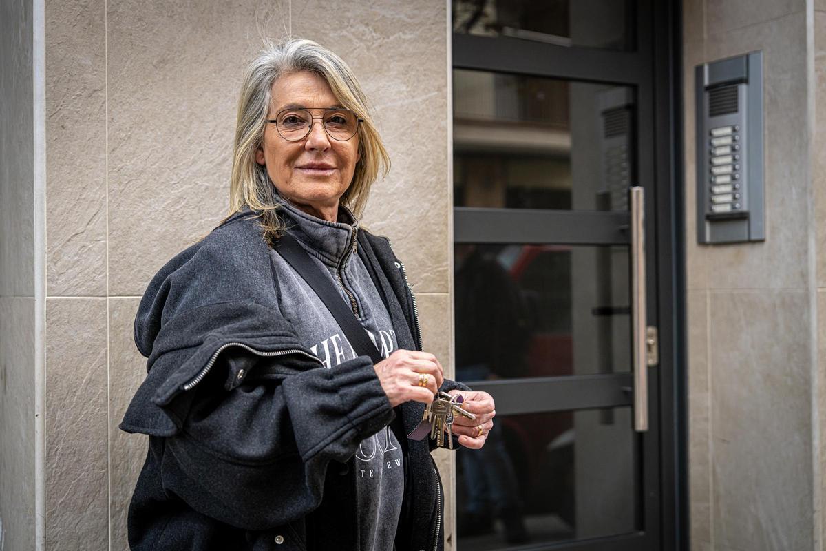 Mari Ángeles, vecina del barrio de la Riera de Cornellà.