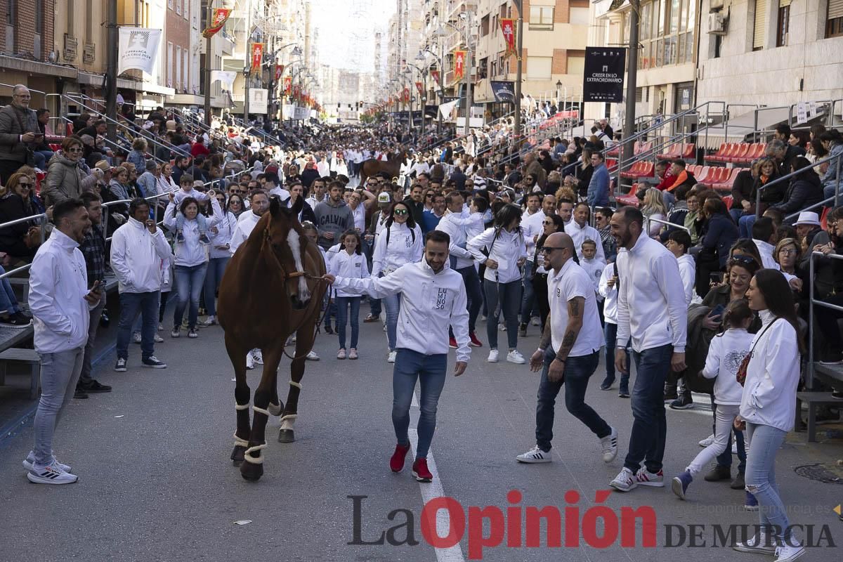 Concurso de caballo a pelo: pasacalles hasta el Hoyo en Caravaca