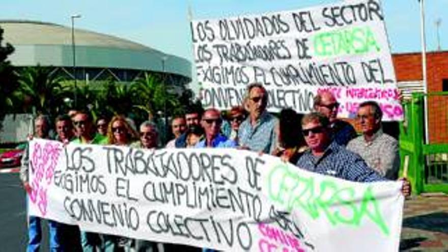 Los sindicatos comienzan sus protestas ante Cetarsa