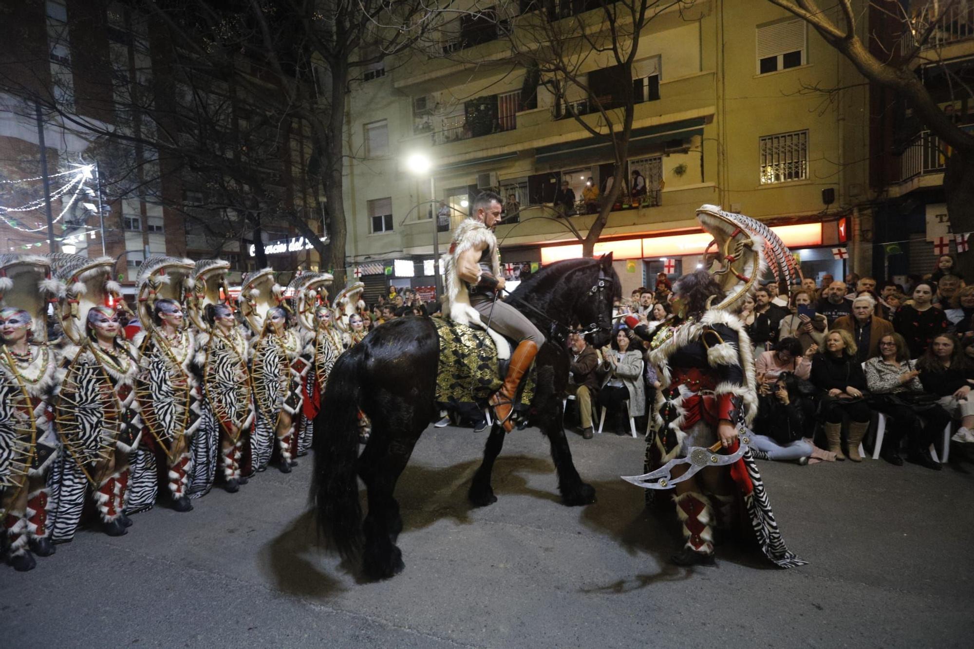 Así fue la Entrada Mora y Cristiana de la falla Pío XI-Fontanars