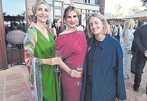 Cristel Gelabert, Arantxa Oyaga y María Durán.