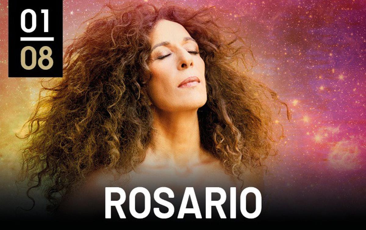 Cartel de la actuación de Rosario Flores en el Starlite 2026.