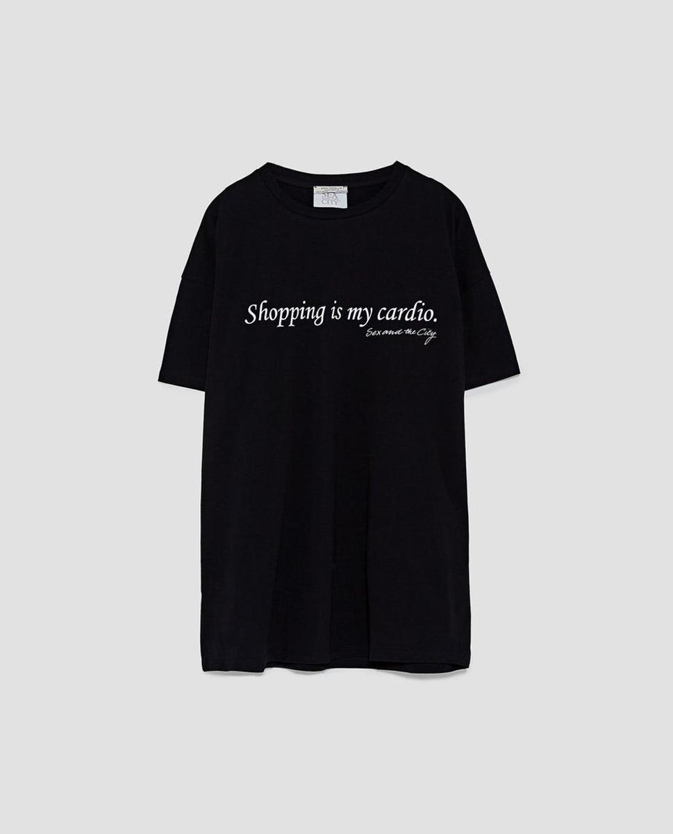 Camiseta Sexo en Nueva York de Zara