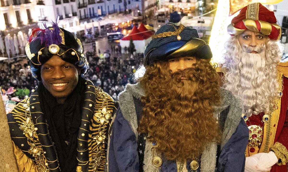 La llegada de los Reyes Magos