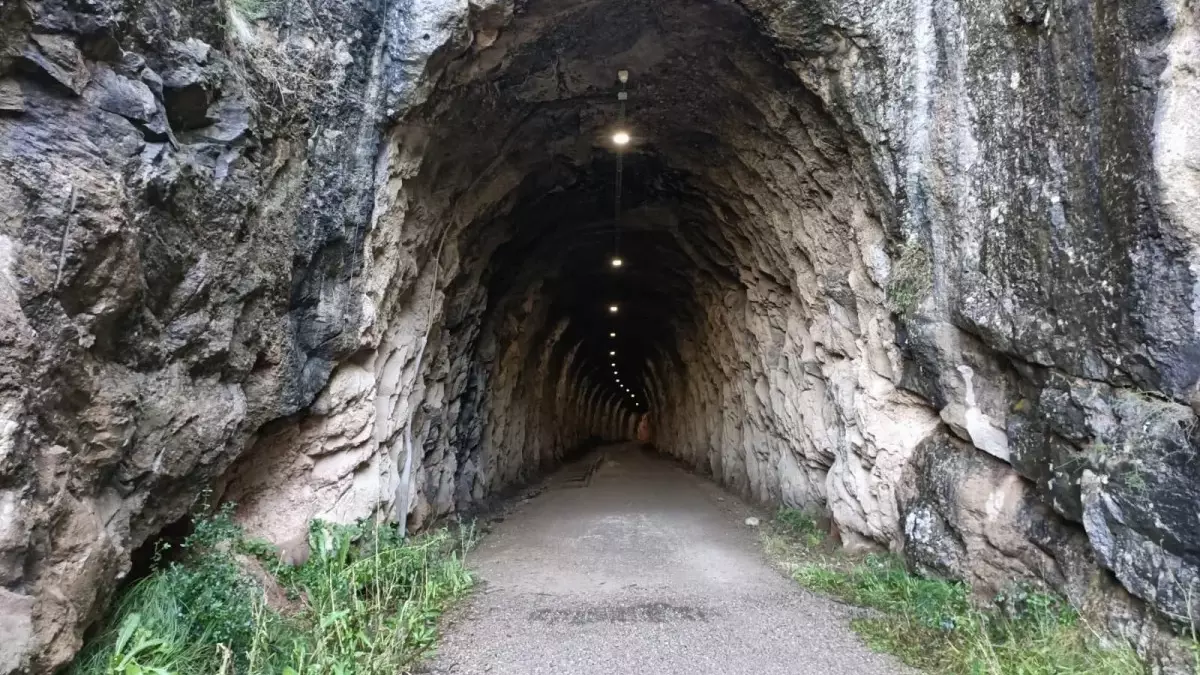 Túnel de la via verda de Cal Rosal a Pedret