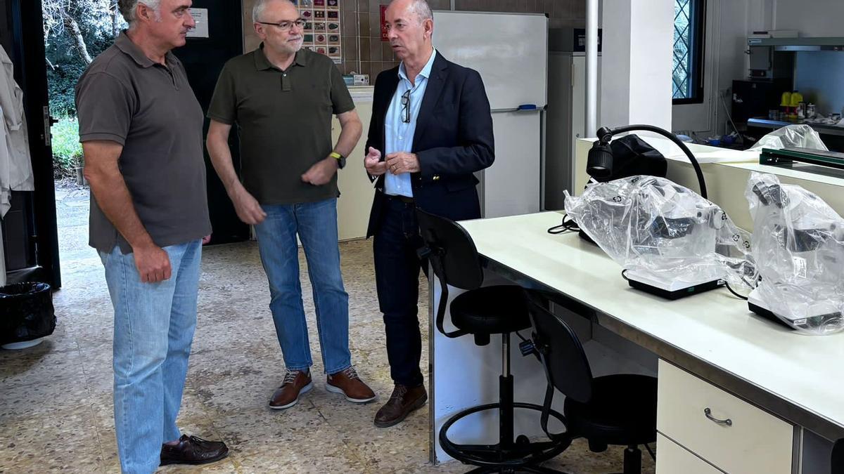 Paco Comes ha visitado la Escuela de Capataces de Catarroja