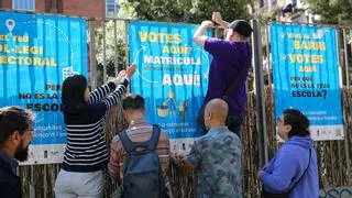 '¿Votas aquí? Trae a tu hijo a esta escuela': la campaña de entidades y familias contra la segregación escolar para el 28-M
