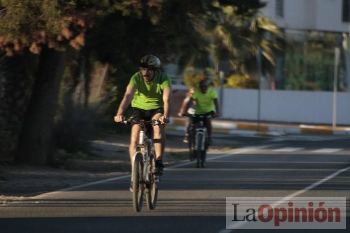 Primer día de paseos al aire libre en Mazarrón