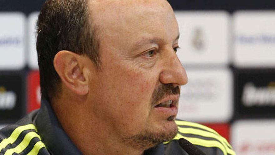 El técnico del Real Madrid, Rafa Benítez