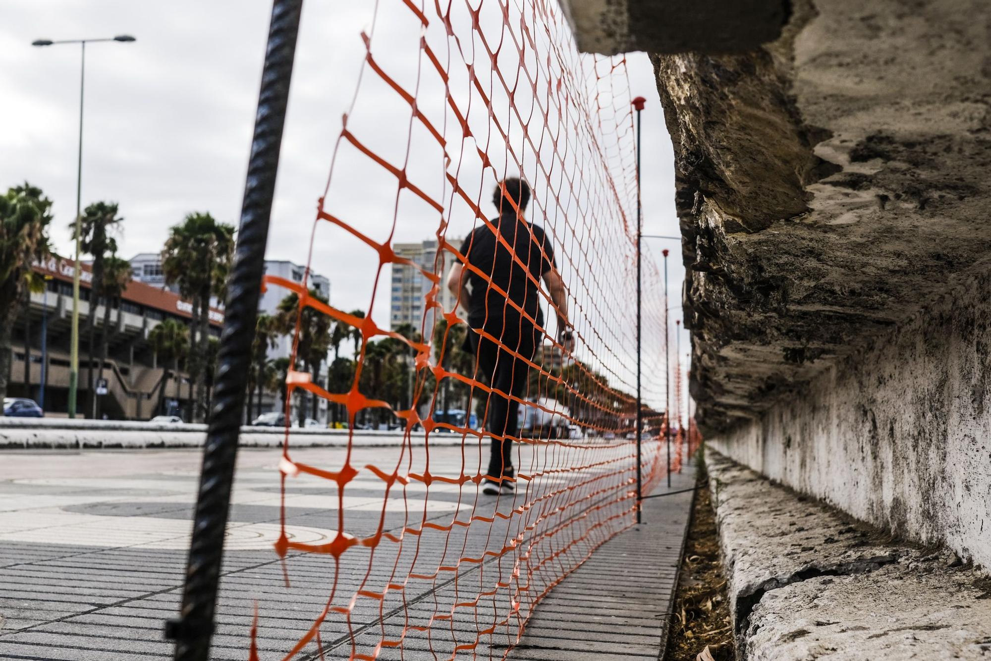 Obras en la Avenida Marítima