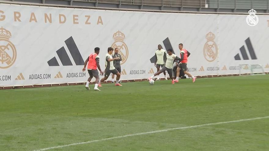 El Real Madrid entrenó por primera vez tras la derrota en el derbi
