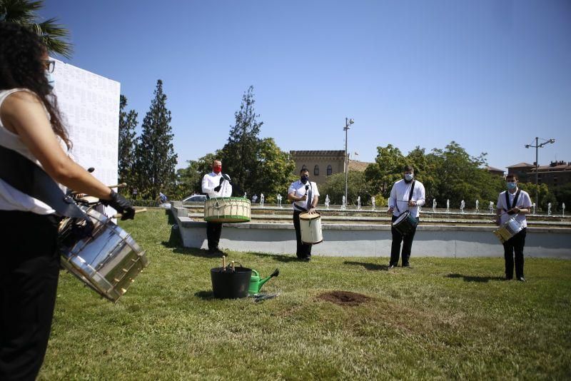 Homenaje a las víctimas del Covid-19